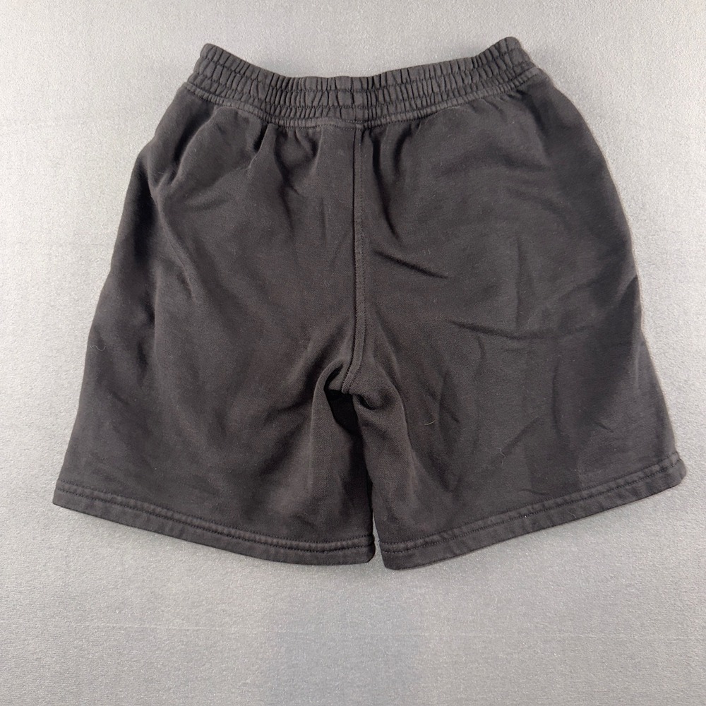 The North Face Boys Black Red Box Fleece Shorts Size Medium 10 NF0A81XQ - Picture 6 of 7